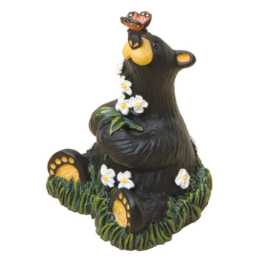 Nature Loving Bear Figurine- SALE - OUT OF STOCK