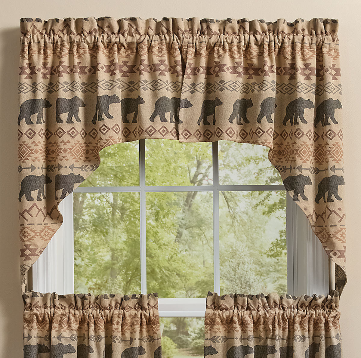 Sierra Bear Swag Pair - OVERSTOCK