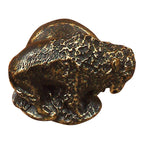 Buffalo Metal Cabinet Knob - Set of 2