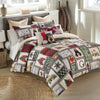 Holiday Cabin Comforter Set - Queen