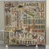 Camp Life Shower Curtain