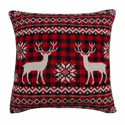 Wilderness Deer Throw Pillow