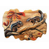 Hungry Chipmunks Wood Wall Art