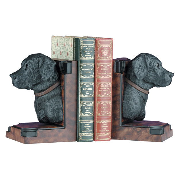 Black Lab Bookends