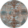 Southwest Blue Haze Rug - 8 Ft. Round
