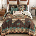 Stella Star Quilt Bed Set - Queen