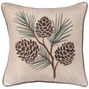 North Woods Pine Bough Pillow - OUT OF STOCK UNTIL 07/29/2026