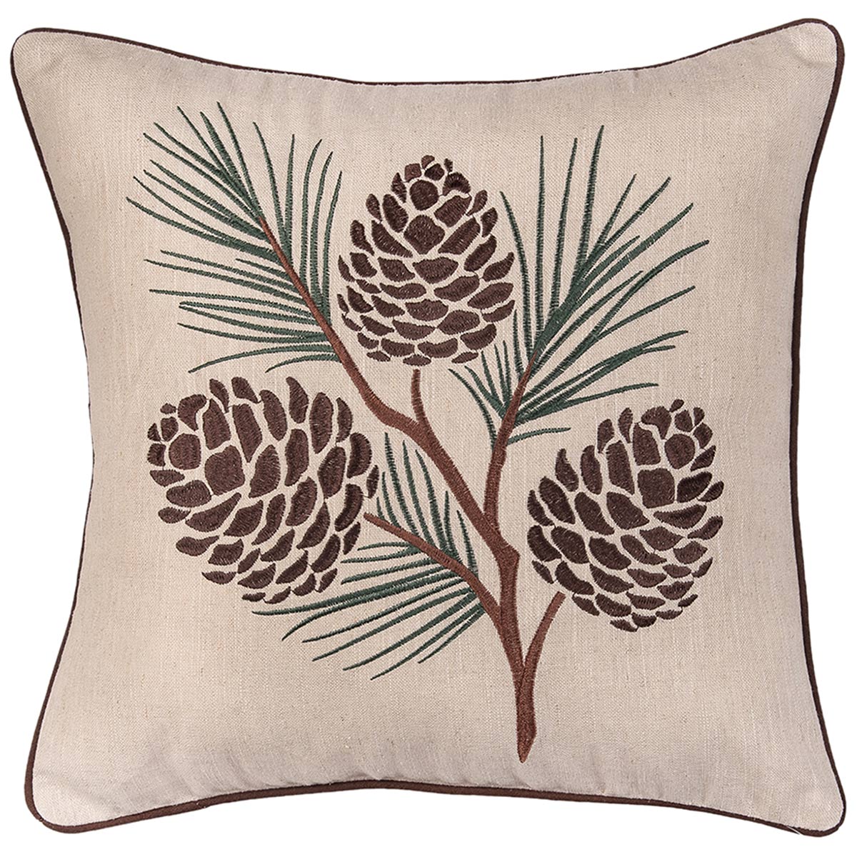 North Woods Pine Bough Pillow - OUT OF STOCK UNTIL 07/29/2026