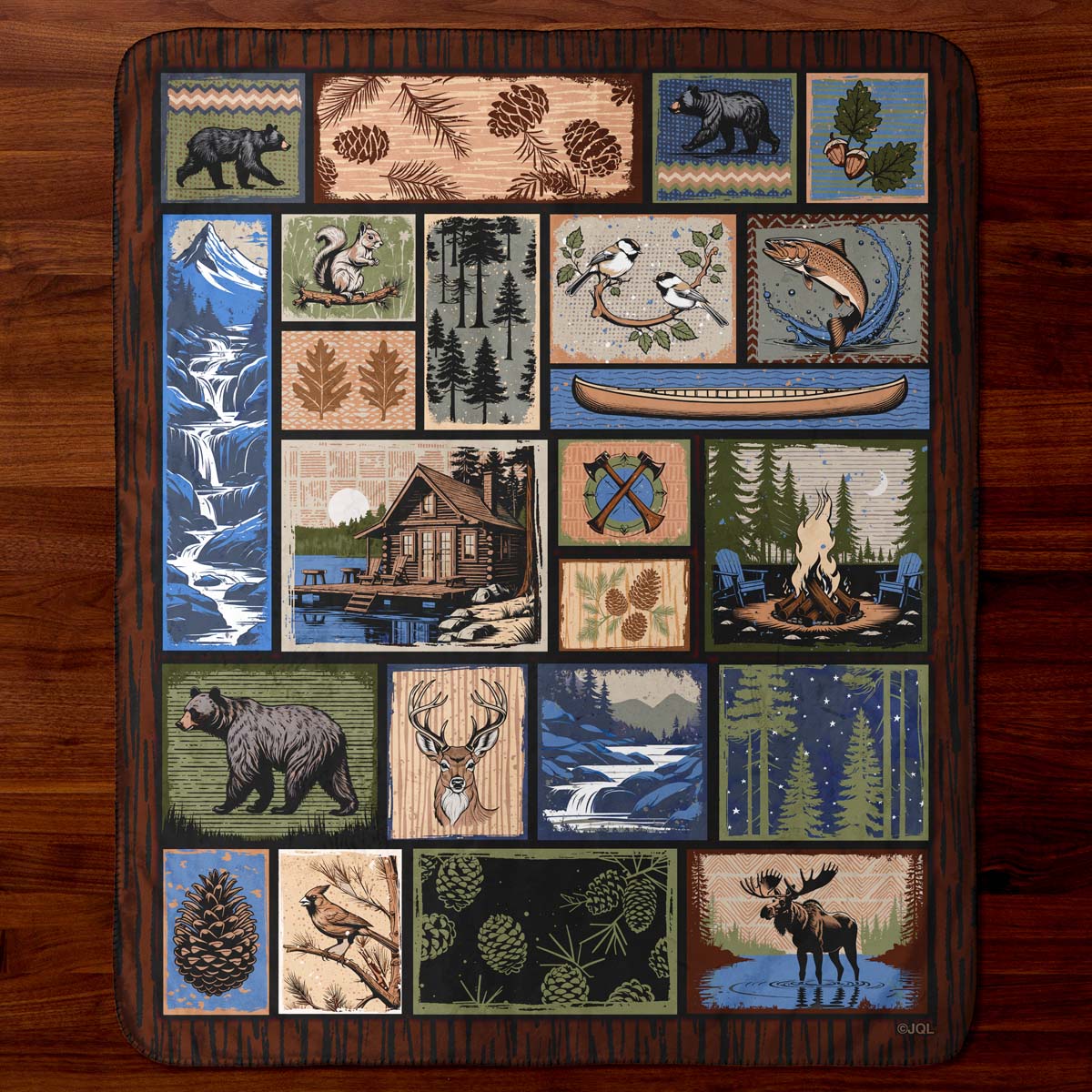 Nature Haven Throw