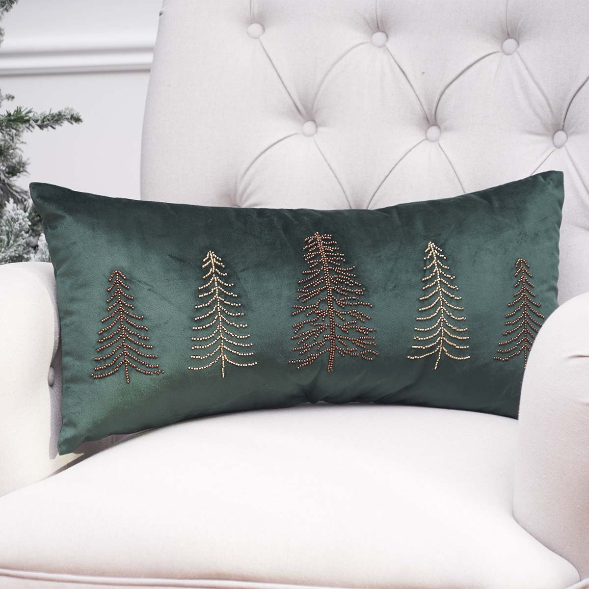North Pole Pines Pillow - OUT OF STOCK UNTIL 07/22/2026