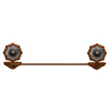 Round Copper Berry Towel Bar
