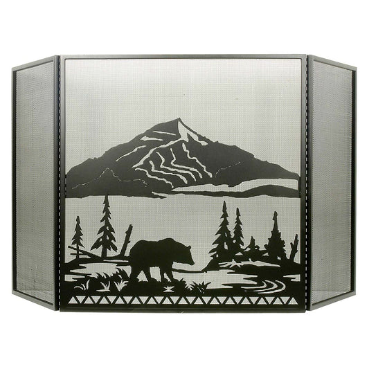 Bear Mountain Fireplace Screen