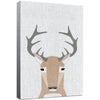 Minimalist Deer Canvas Art