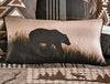 Shadow Bear Accent Pillow