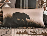 Shadow Bear Accent Pillow