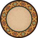 Desert Wave Rug - 8 Ft. Round