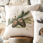 Evergreen Pinecone Outdoor Pillow