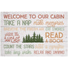 Rustic Retreat Rules Wall Art