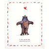 Flying Bear Lightweight Plush Throw