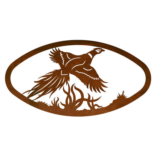 Arise Pheasant Metal Wall Art