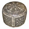 Ash Flowers Round Ottoman - OVERSTOCK