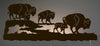 Buffalo Herd Back Lit Wall Art