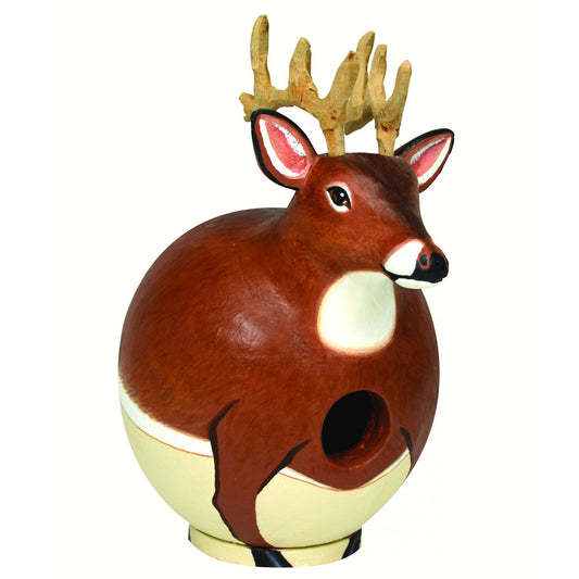 White-Tailed Deer Birdhouse - OUT OF STOCK UNTIL 06/29/2026