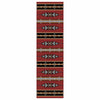 Tribal Fire Rug - 2 x 8