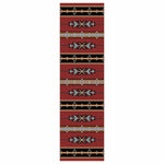 Tribal Fire Rug - 2 x 8