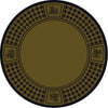 Pine Refuge Green Rug - 8 Ft. Round