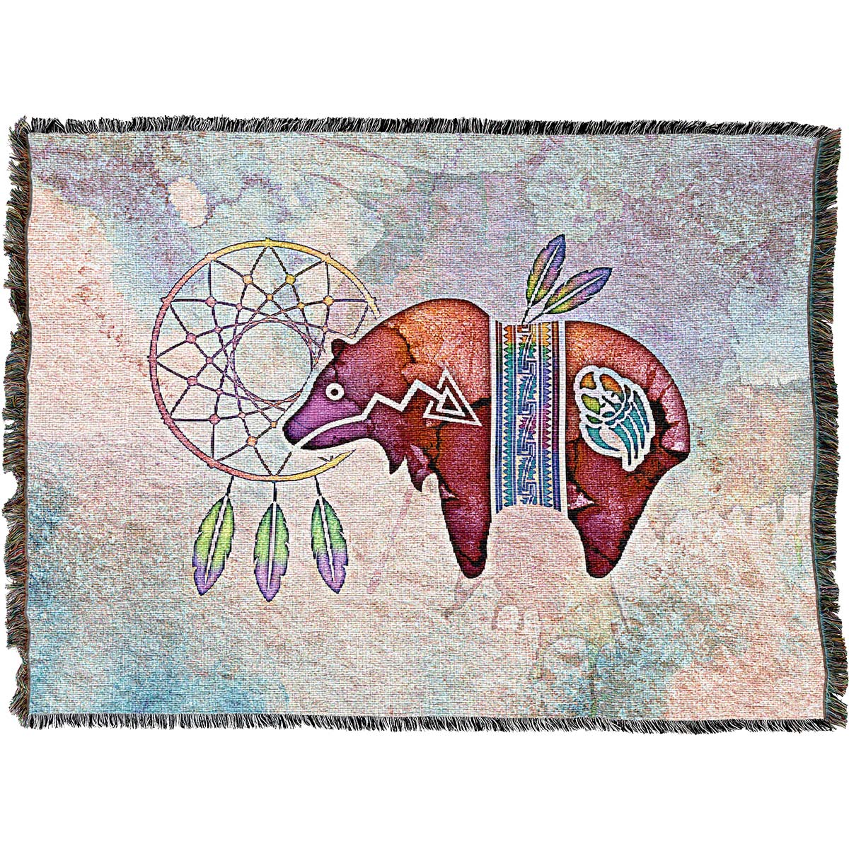 Dreamcatcher Bear Throw