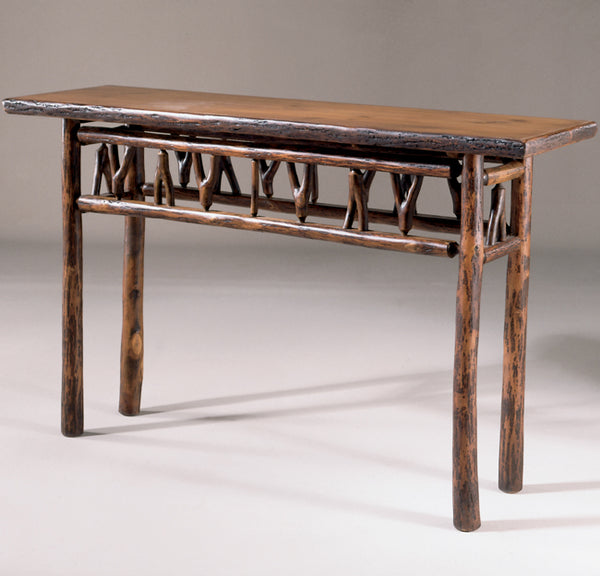 Black Forest Hickory Slingshot Sofa Table