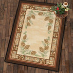 Woodland Pines Rug - 5 x 8