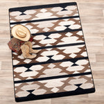 Mocha Canyon Rug - 4 x 5