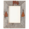 Moose Forest Barnwood 5 x 7 Portrait Frame