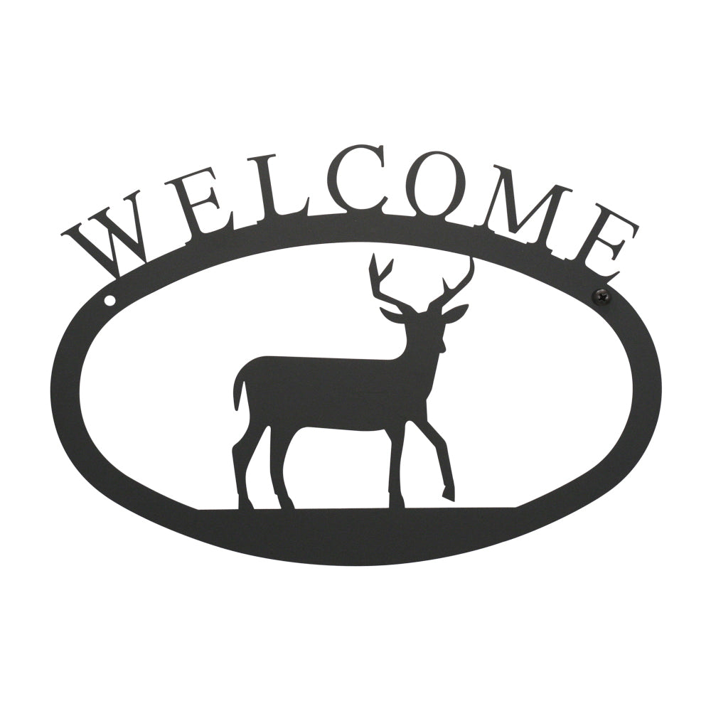 Deer Welcome Sign