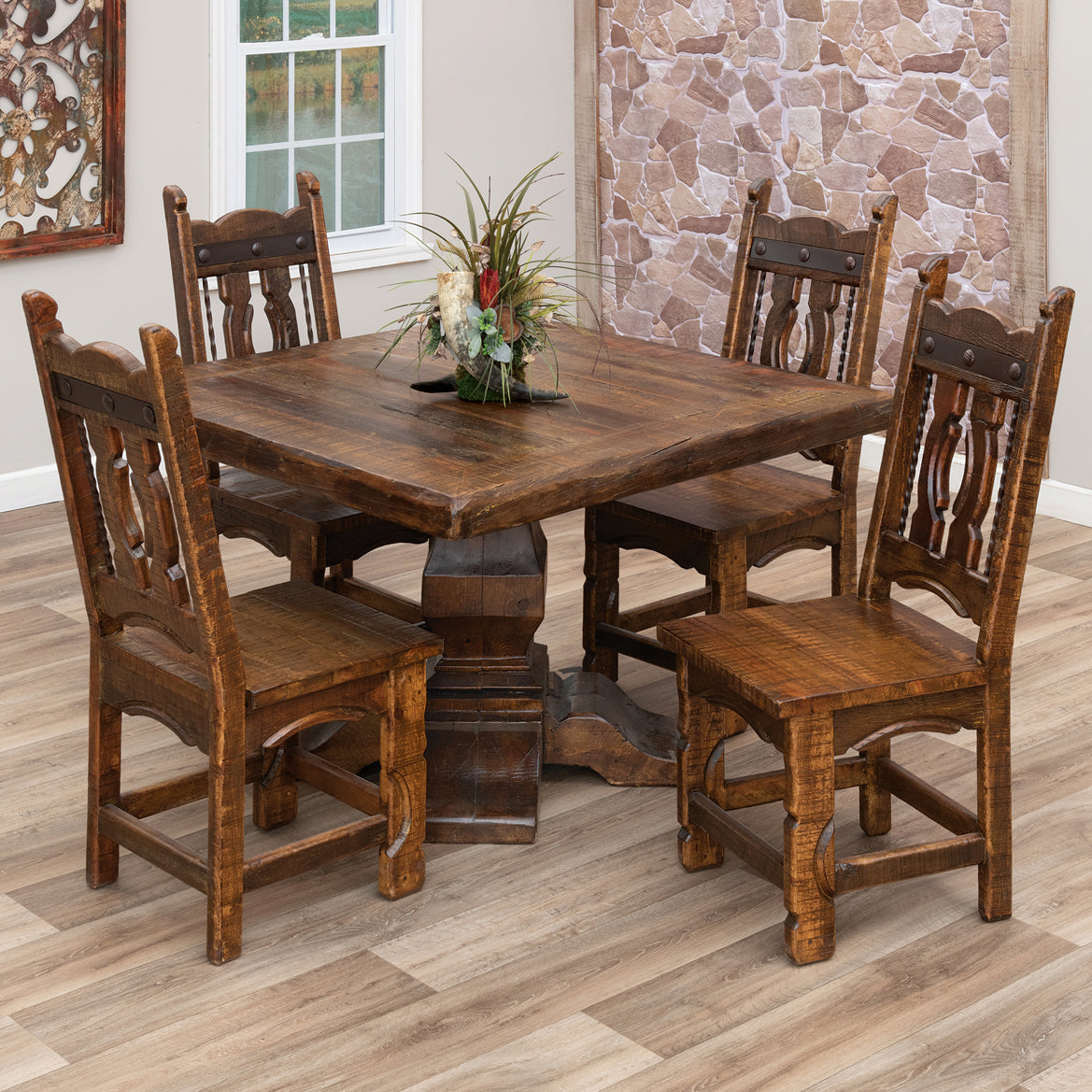 Whiskey Ridge Square Dining Table - Large