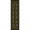 Big Sky Bear Family Green Rug - 2 x 8