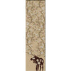 Moose Blossom Natural Rug - 2 x 8