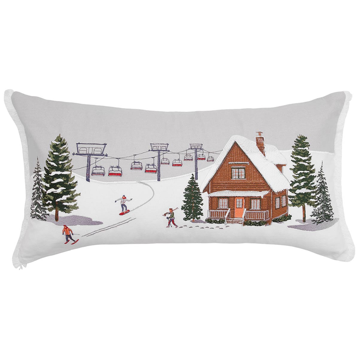 Ski Lodge Pillow - OUT OF STOCK UNTIL 07/02/2026