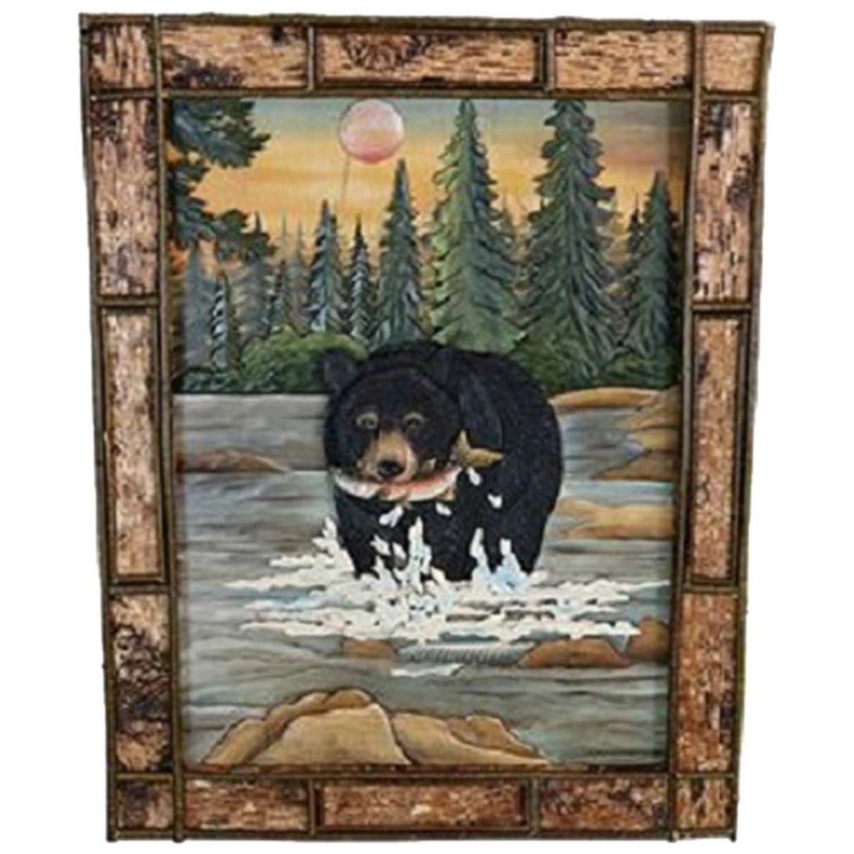 Mealtime Bear Wall Art