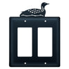 Loon Double GFI Cover