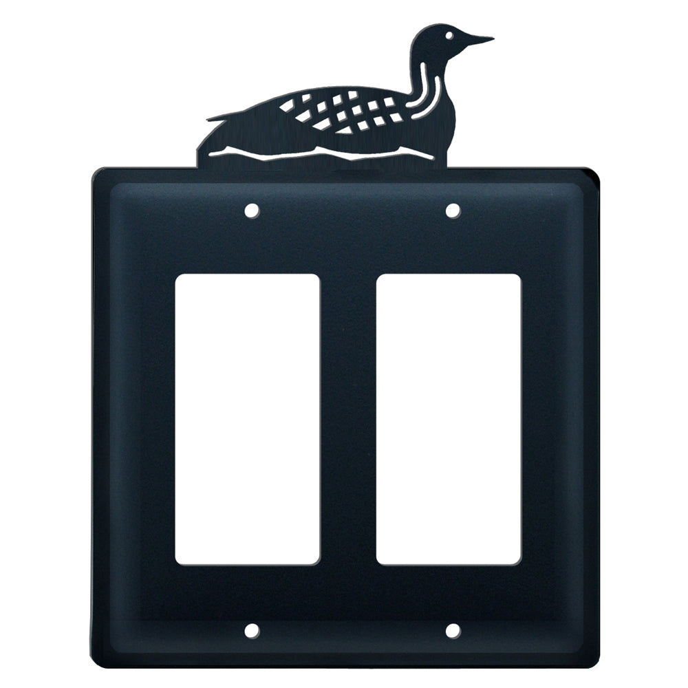 Loon Double GFI Cover