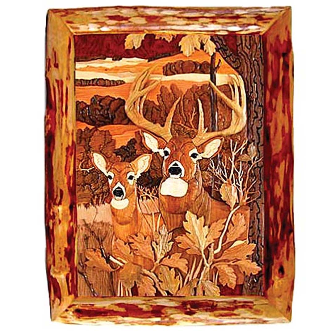 Hiding For The Season Wood Wall Art