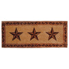 Chocolate Scrolls & Stars Bath Runner - OUT OF STOCK UNTIL 09/16/2026