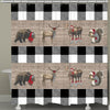 Winter Wood Life Shower Curtain