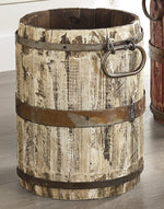 Santa Fe Antique White Bucket