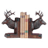 Elk Bookends - Burlwood