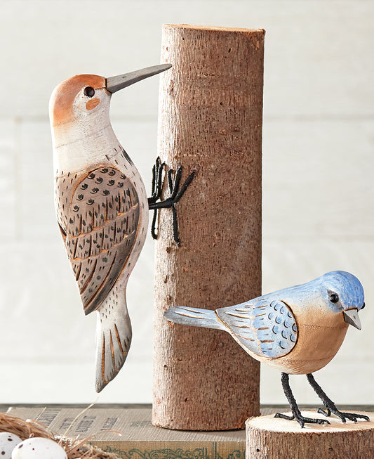 Flicker Woodpecker Figurine - CLEARANCE