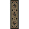 Pinecone & Bears Rug - 2 x 8
